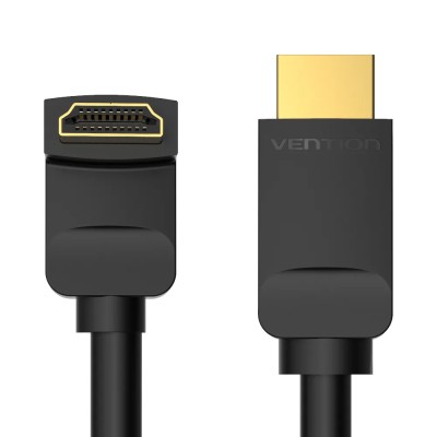 Cable HDMI 2.0 4K Acodado Vention AAQBH/ HDMI Macho - HDMI