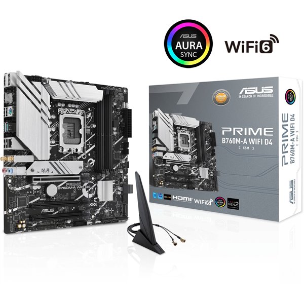 ASUS PRIME B760M-A WIFI D4 mATX