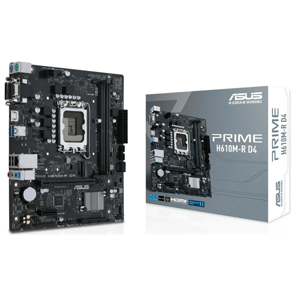 ASUS PRIME H610M-R D4 mATX