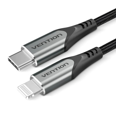 Cable USB 2.0 Tipo-C Lightning Vention TACHH/ USB Tipo-C Macho