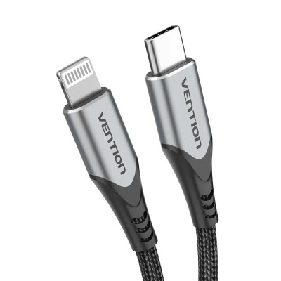 Cable USB 2.0 Tipo-C Lightning Vention TACHH/ USB Tipo-C Macho