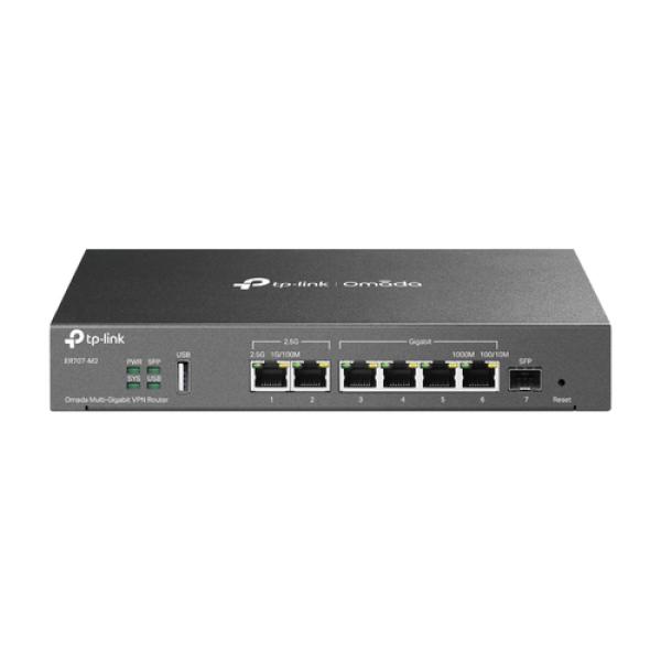 Router Vpn Tp-link Er707-m2 Multigigabit Omada 2p De 2.5g Hasta 6p Wan