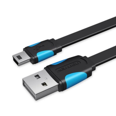 Cable USB 2.0 Vention VAS-A14-B050/ Mini USB Macho - USB Macho/