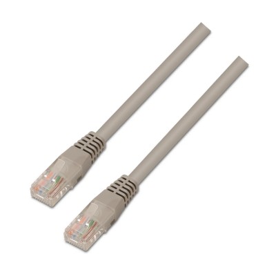 Cable de Red RJ45 UTP Aisens A133-0174 Cat.5e/ 25cm/ Gris