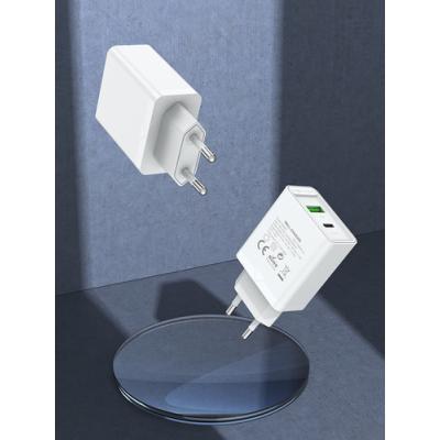 Cargador de Pared Vention FBBW0-EU/ 1xUSB Tipo-C/ 1x USB/ 20W