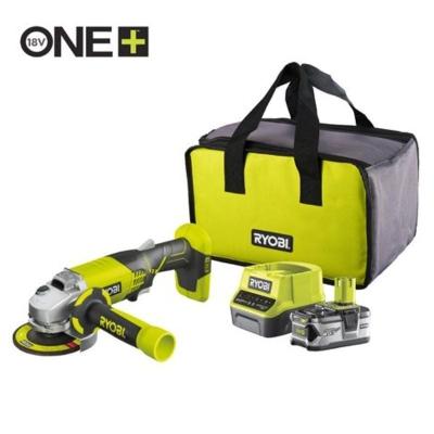 Amoladora Sin Cable Ryobi ONE+ R18AG-140S/ 1 Batería 18V 4.0