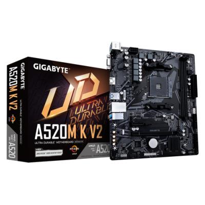 Placa Base Gigabyte A520M K V2 Socket AM4/ Micro ATX