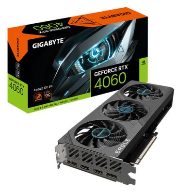 Tarjeta Gráfica Gigabyte GeForce RTX 4060 EAGLE OC 8G/ 8GB GDDR6