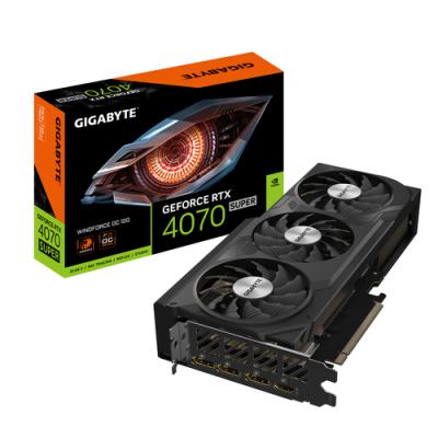 Tarjeta Gráfica Gigabyte GeForce RTX 4070 SUPER WindForce OC