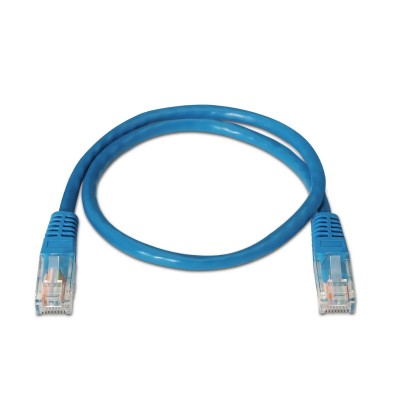 Cable de Red RJ45 UTP Aisens A133-0192 Cat.5e/ 2m/ Azul