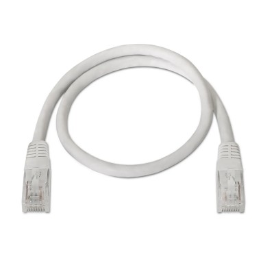 Cable de Red RJ45 UTP Aisens A133-0196 Cat.5e/ 50cm/ Blanco