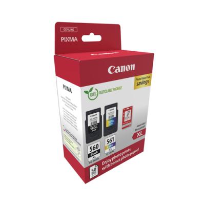 Cartucho de Tinta Original Canon PG-560XL + CL-561XL Multipack