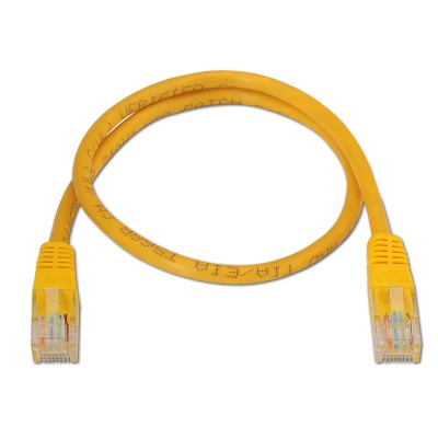 Cable de Red RJ45 UTP Aisens A135-0255 Cat.6/ 2m/ Amarillo