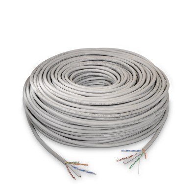 Aisens Bobina de cable RJ45 UTP Cat.6 Rigido AWG24 100 mts